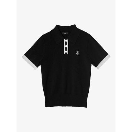 에이틴오비어 Coloring Skashi Coooar Knit (black)