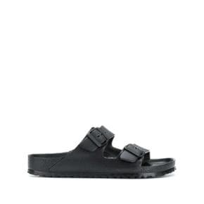 Arizona Eva Black Rubber Sandals Birkenstock Man 129423BLACK