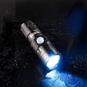초고광도 랜턴 충전식 USB 다기능 led 손전등 휴대용 후레쉬 써치라이트