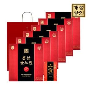 개성상인 홍삼골드진 50ml 30포 x 6박스 (총 180포)/쇼핑백 포함..[30316886]