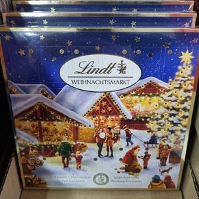 린트 미니 크리스마스 캘린더 블루 어드벤트 캘린더 Lindt 115g