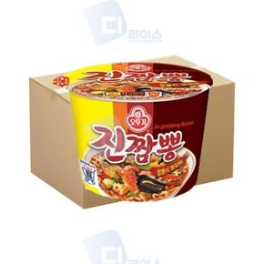 짬뽕라면 오뚜기 진짬뽕 115g 큰컵 12개 컵라면 진짜짬뽕