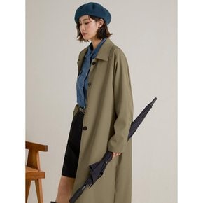 LS_Long lapel trench coat_KHAKI