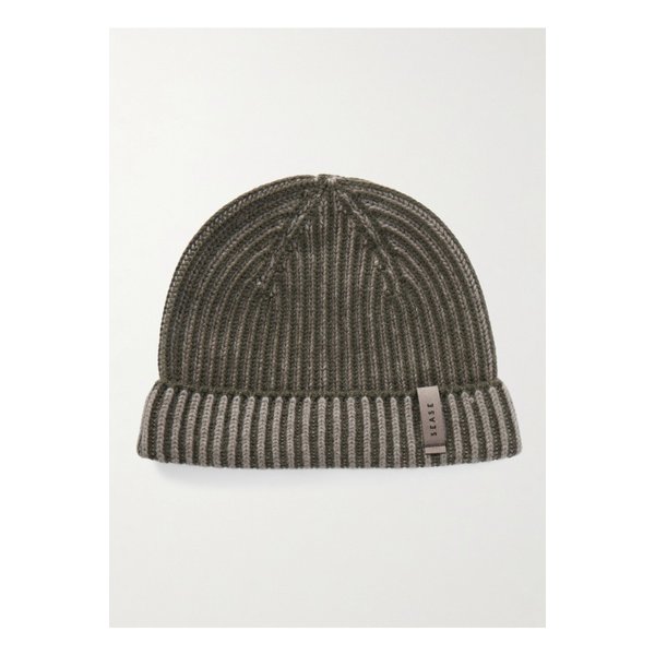 시즈 딩히 리버시블 리브 캐시미어 비니 46376663162899647