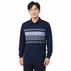 남성 겨울 기모 스트라이프 컬러블록 카라티셔츠 MB-KAK-855,7