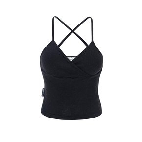 CLOUDY CAMISOLE-BLACK