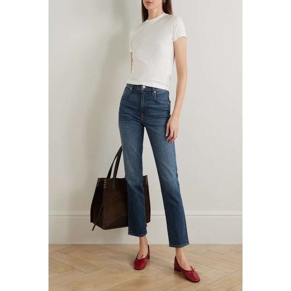 실버레이크 버지니아 하이웨이스트 슬림 진 46376663162988807