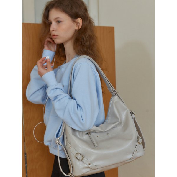 ANC 2-WAY ZIPPER BAG_IVORY