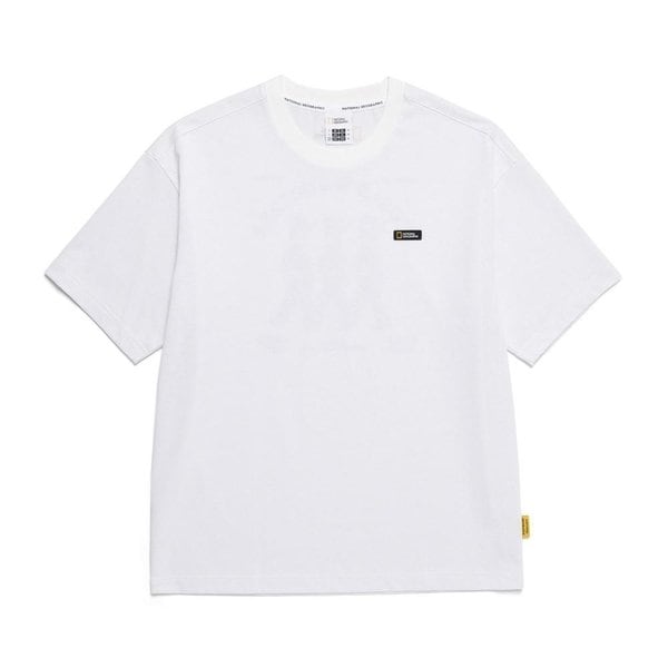 [부산점] N252UTS111 010 내셔널지오그래픽 오비스 유니 WANDERER 그래픽 세미오버핏 반팔 티셔츠