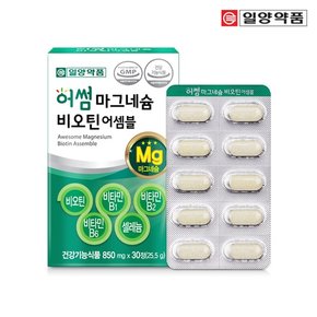 산화 마그네슘 비오틴 비타민B 영양제 30정