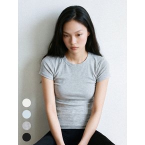 (우먼)소프트 리브 슬림티 - 4COLOR