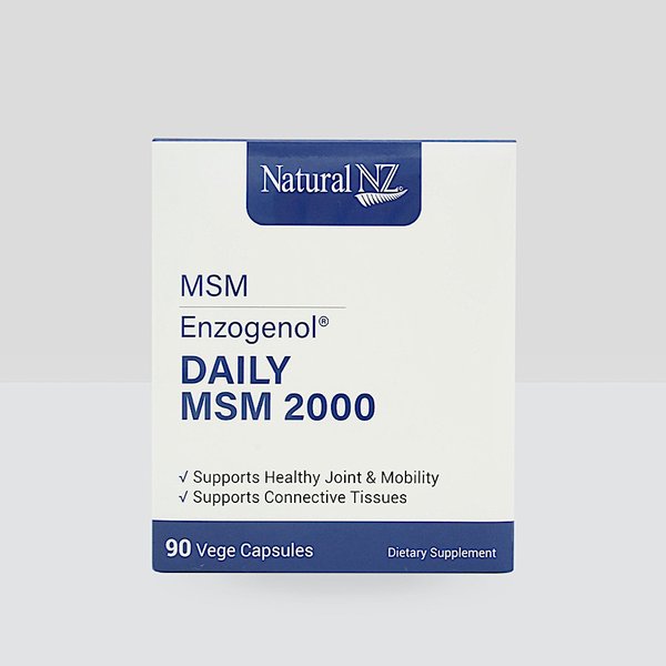 내추럴엔젯 데일리 엠에스엠 식이유황 Natural NZ Daily MSM 2000 90캡슐