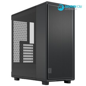 [서린공식] 프렉탈디자인 Epoch 강화유리 블랙