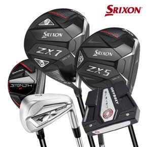 스릭슨 ZX MK2 커스텀 드라이버+스텔스2유틸+JPX921아이언+오딧세이퍼터 풀세트 GC