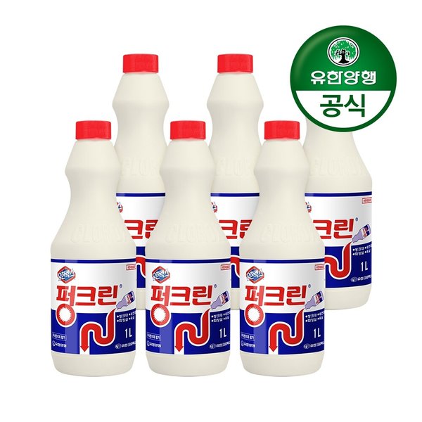 [유한양행]유한 펑크린/배수관 막힘 용해제 1L 6개