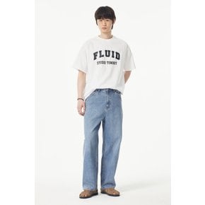 [리오더 입고][MEN] 노턱 와이드 데님 팬츠 9155262173151
