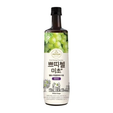  CJ제일제당 쁘띠첼 미초 청포도 900ml (투명) x6개