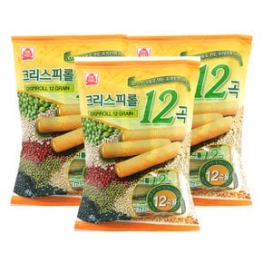 크리스피롤 12곡 곡물과자180g x 3개입 개별위생포장