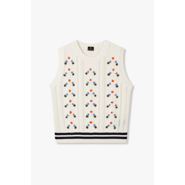 [PS PAUL SMITH] 폼폼 니트 베스트 5745328006000