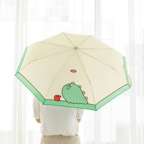 카카오프렌즈 죠르디 3단 수동 우산