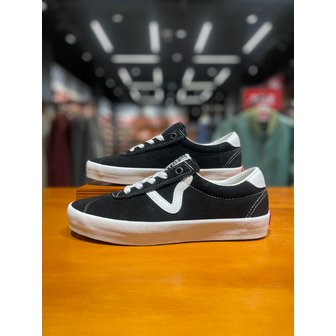 반스 [시흥점] 남여공용 스니커즈 스포츠 로우 (블랙) (VN000CQRBZW)