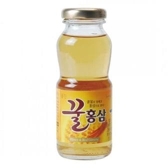  웅진 꿀홍삼 180ml X 12병 음료수 건강음료 꿀차 홍삼