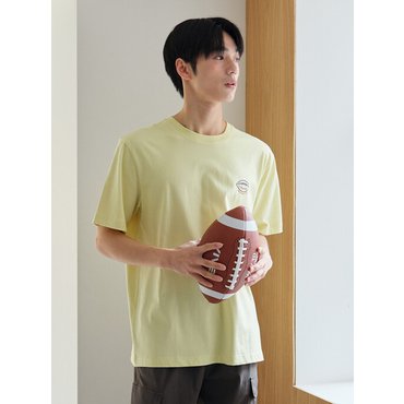 폴햄 [폴햄 ]공용) 20수 코튼 싱글 빅그래픽 반팔티(PHF2TS3220)