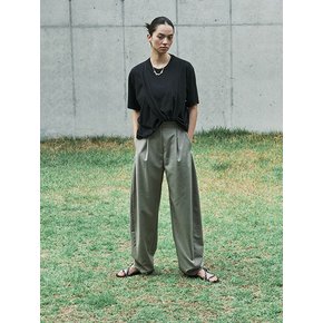 wide leg tailored pants