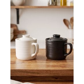 1인 도자기 밥솥 라이스쿠커 2color