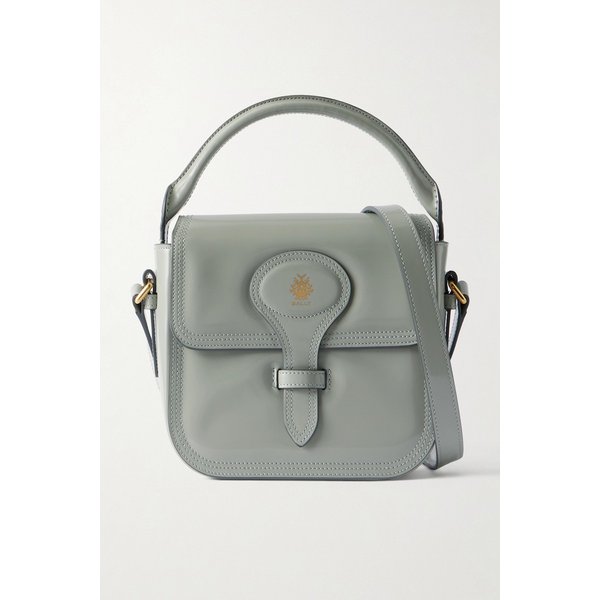 베켓 플랫 미니 글로스 가죽 토트백 46376663162837423