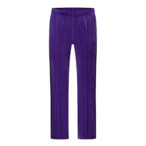 NEEDLES 니들스 Narrow Track Pant - CPe Velour Purple (NS253) (내로우 트랙 팬츠)