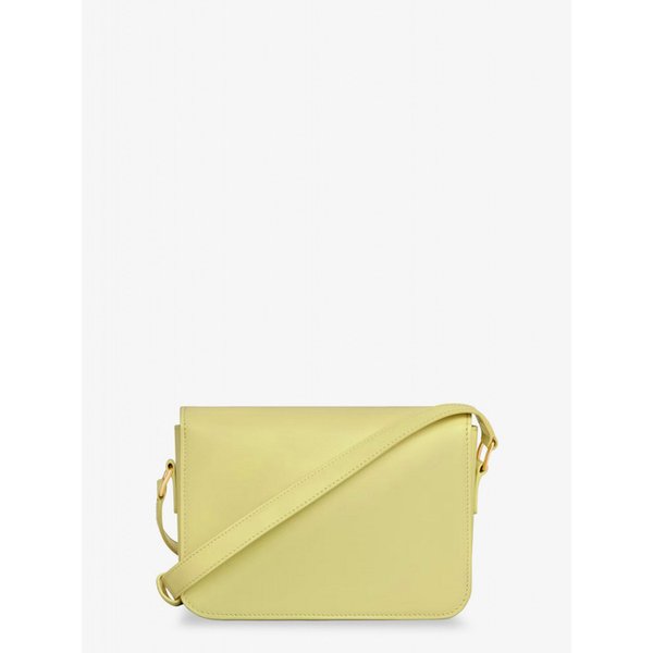 여성 크로스바디 백 Teen Triomphe 레더 188423BF4 11CU CITRUS /12