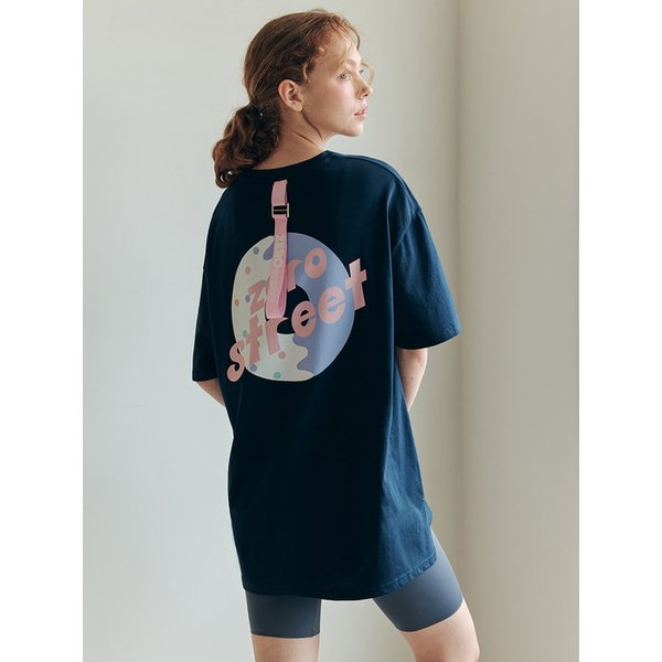 [5컬러] 백도넛 스트랩 반팔 티셔츠