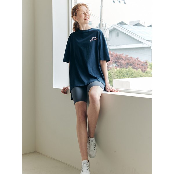 [5컬러] 백도넛 스트랩 반팔 티셔츠