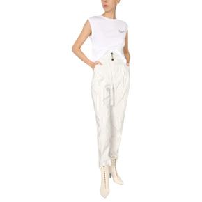 SS21 PHILOSOPHY DI LORENZO SERAFINI Pants TAFFETA TROUSERS WHITE 03162127_1002