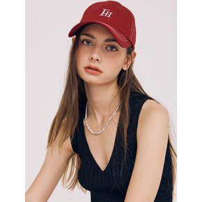 SIGNATURE LOGO STITCH BALL CAP(RED)