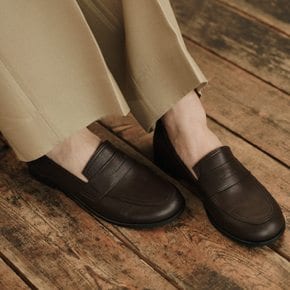 Ronald penny loafer Umber