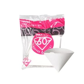 V60 커피 필터 여과지 VCF-01-100W