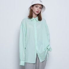 W97 yoo linen over shirts mint