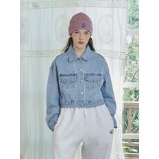 CROP TRUCKER JACKET [LBLUE]