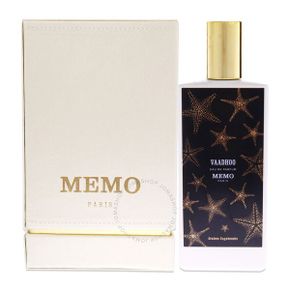 Memo Paris Vaadhoo by for 유니섹스 공용 2.5 oz EDP 스프레이 향수 6888600