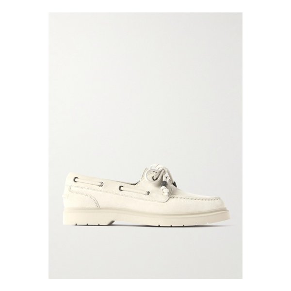 브루넬로쿠치넬리 비즈 장식 스웨이드 로퍼 크림 1647597353812723