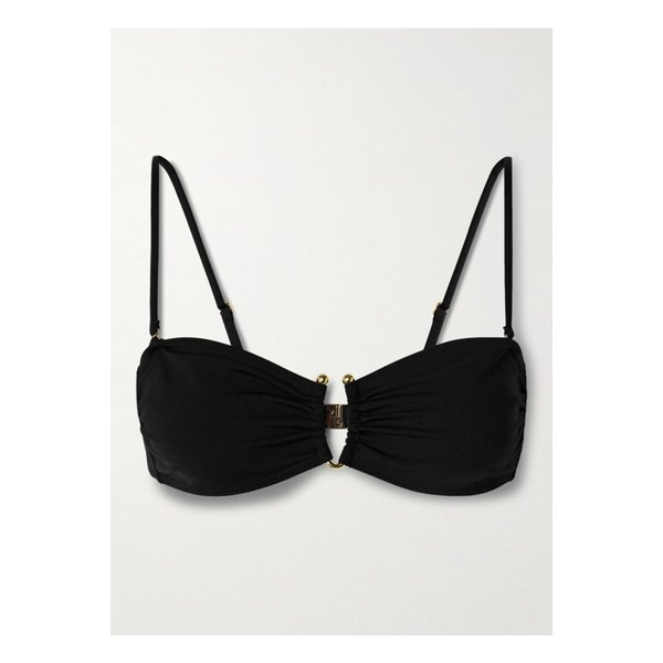 닐리 로탄 장식 비키니 탑 블랙 1647597359148179