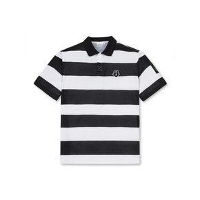 Striped Collarneck T-shirt_G4TAW25631BKX