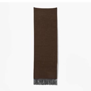 [19 ANDREAS 47]안드레아스 스카프 더블 카카오/SCARF DOUBLE CACAO/1AF2M80003F31
