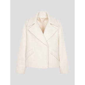 [정상가339,000원] Alpaca Midi Coat  Ivory (WE2Y30T860)