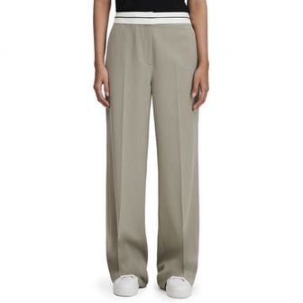 이스퀘어 4397907 Reiss Whitley Contrast Trim Wool Blend Wide Leg Trousers