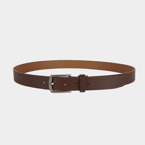에센셜 카우 레더 벨트 - 카멜