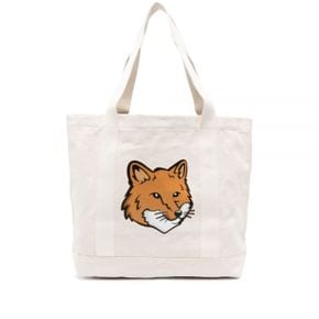 메종키츠네 FOX HEAD TOTE BAG (LW05101WW0050-P700) (폭스 헤드 토트백)