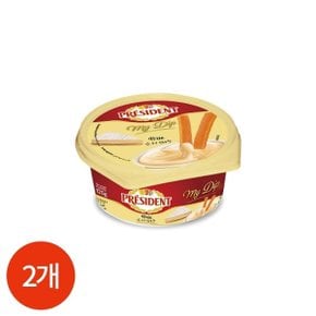 PRESIDENT 프레지덩 마이 딥 브리 치즈 125g x 2개